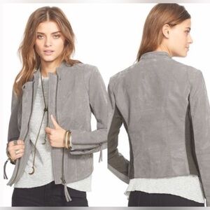 Free People Steel Mill Vegan Faux Leather Jacket